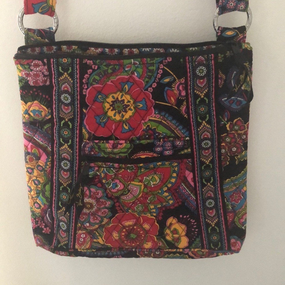 Multi colored Vera Bradley crossbody bag